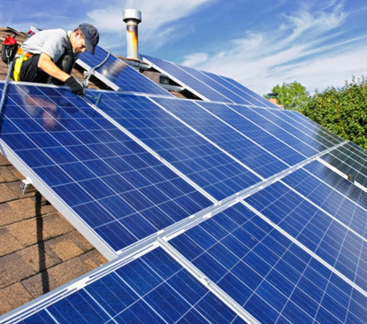 commercial solar panel system