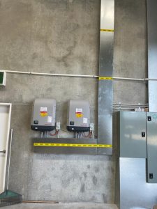 above 30Kw battery installation done in perth